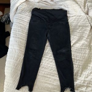 Pink Blush Maternity Jeans black